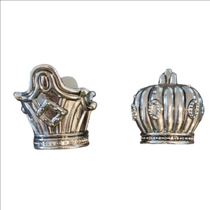 Towle Silver Plated Crown Salt And Pepper Shakers